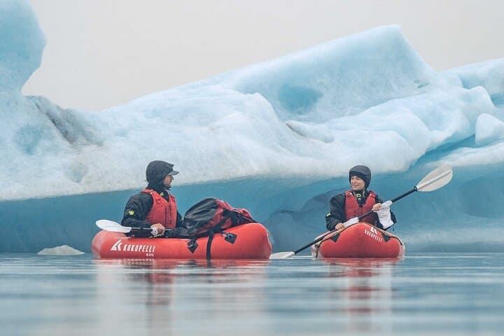 Glacier Lagoon Kayaking Adventure in Skaftafell Iceland