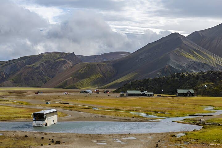 Highlands Bus Transfer: Reykjavik / Hella to the Landmannalaugar