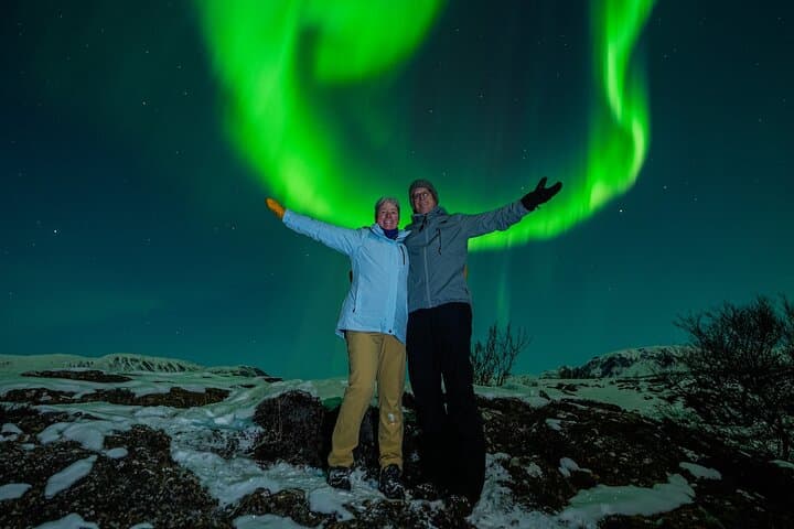 Northern Lights Small-Group Tour with Photos, Snacks & Snowsuits