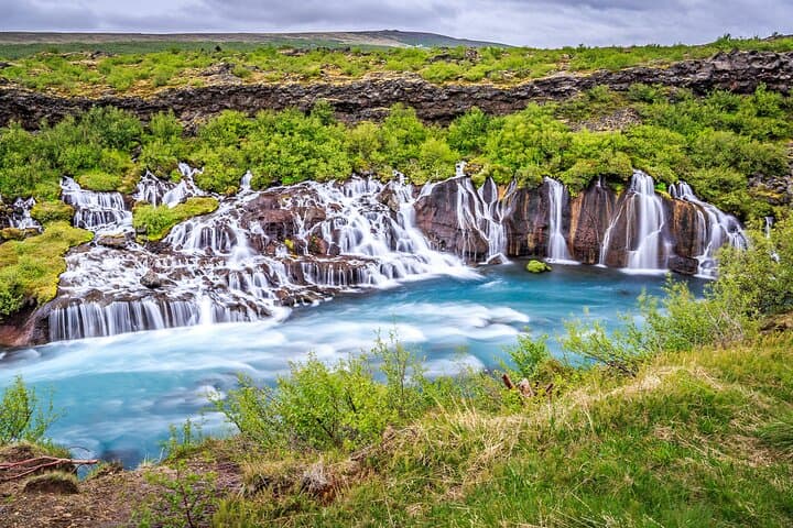 Hraunfossar Waterfalls