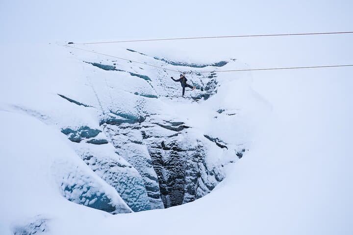 Ultimate Sólheimajökull Glacier Adventure with Zipline