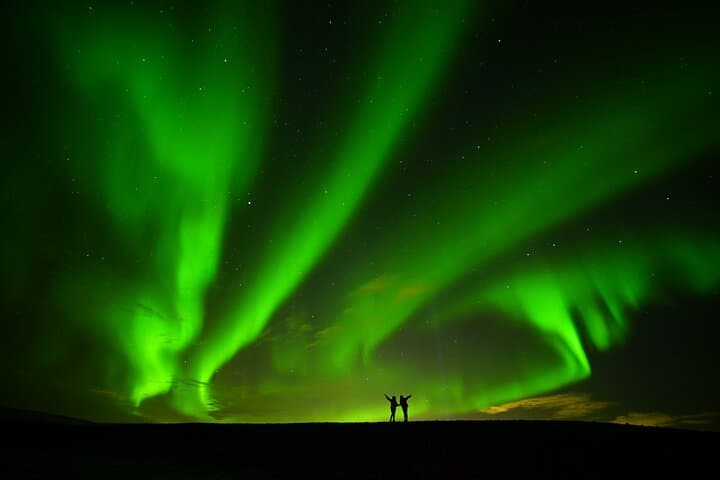 From Reykjavík Northern Lights Chase in a 4x4 Sprinter
