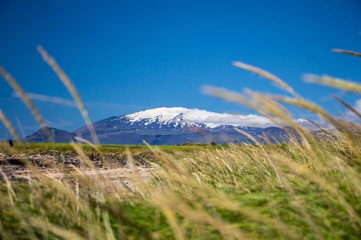 Snaefellsjokull volcano glacier