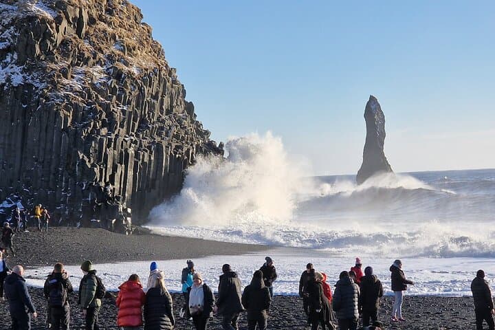 Luxury South Coast Private Tour Waterfalls and Black Beaches