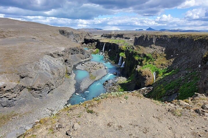 9 Hidden Waterfalls Super Jeep Private Adventure from Reykjavik
