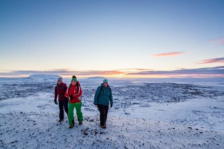 Sunrise at Hverfjall