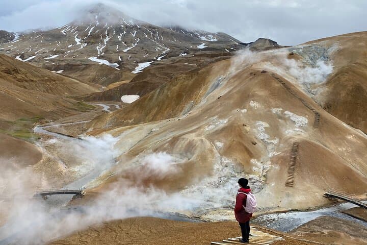 Mountain Hiking Day Tour at Kerlingarfjöll from Reykjavik