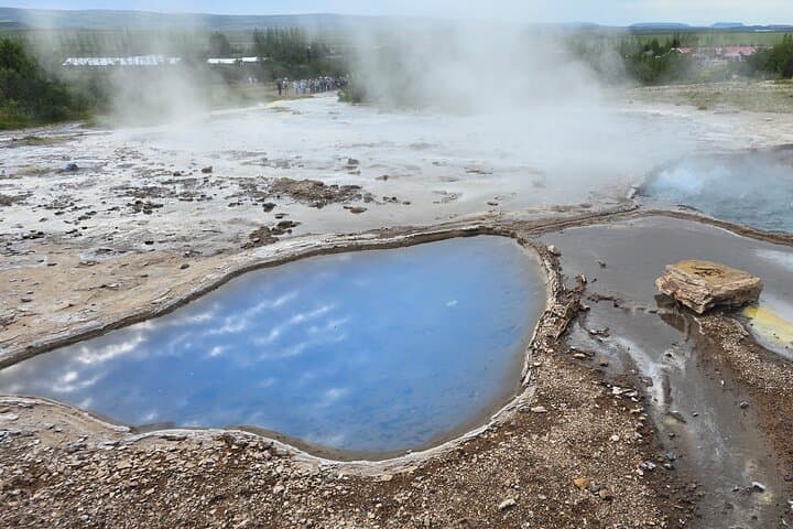 Blesi hot spring in Geysir geothermal area.