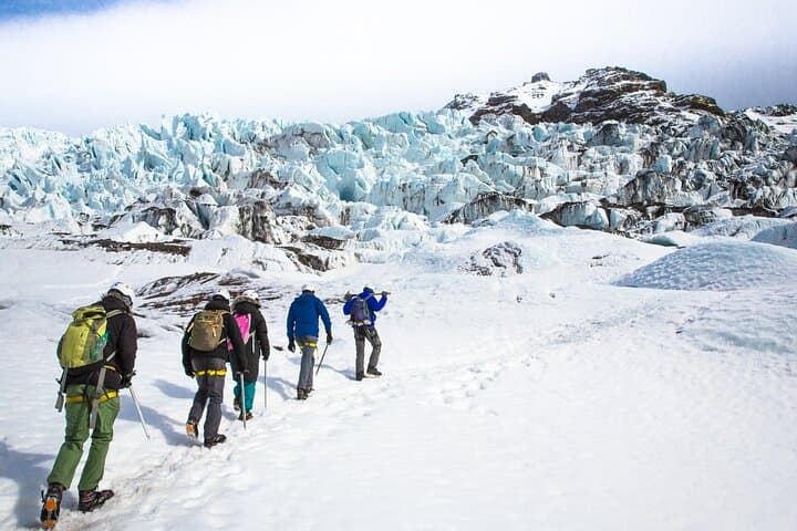 Safety First, Fun Always: Our certified guides ensure you’re perfectly fitted with crampons and gear before we hit the ice.