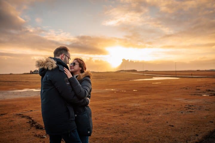 Couple's photoshoot in Iceland