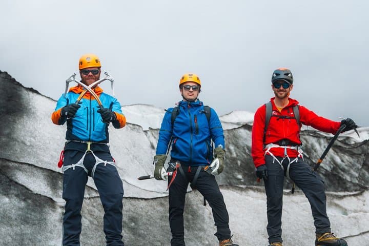 South Coast Waterfalls & Glacier Hike Adventure from Reykjavik
