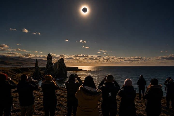 Reykjavík: Total Solar Eclipse Expedition 2026