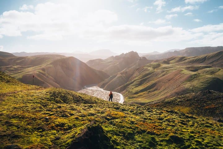 3-Day Highlands Hike: Landmannalaugar, Emerald Ridge & Háifoss
