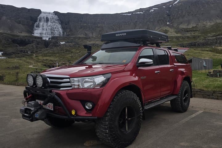 Private Superjeep Tour Dynjandi Waterfall Scenic Drive
