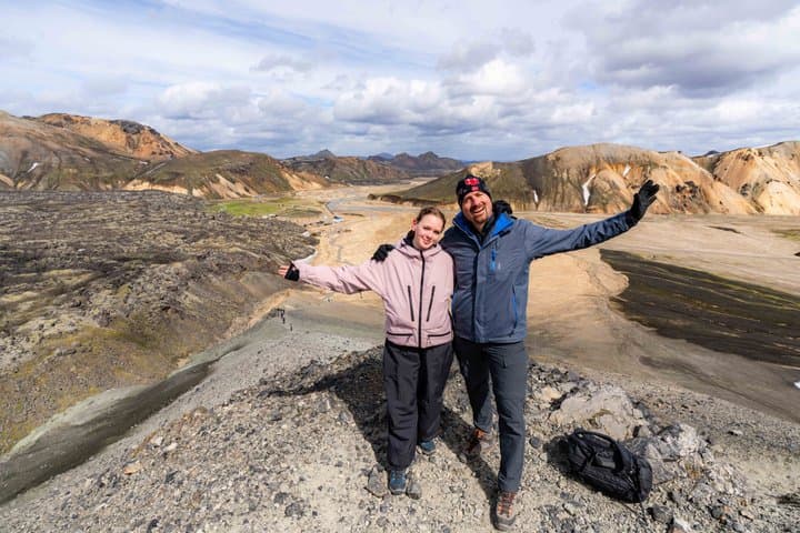 Reykjavík: Landmannalaugar Hike Paradise with Natural Hot Springs