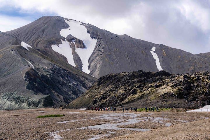 Reykjavík: Landmannalaugar Hike Paradise with Natural Hot Springs