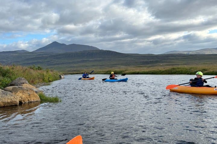 Guided Sit on Top Kayak Tour near Akureyri