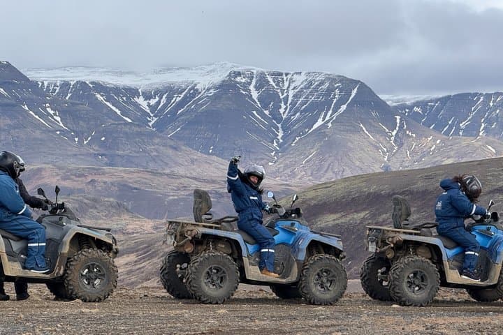 Reykjavik ATV Ride and Food Walk Tour