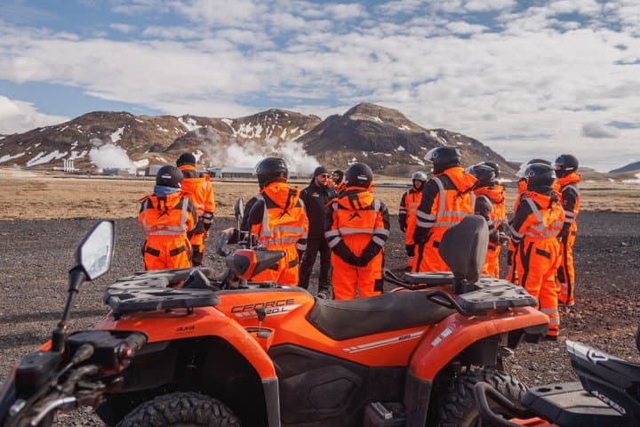 Hengill ATV Tour with Transfers from Reykjavík